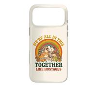 Carcasa para iPhone 17 Pro MAX Estamos Todos Juntos como rehenes Funny Animal Retro 3