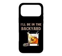 Carcasa para iPhone 17 Pro MAX Estaré en el Patio Trasero: Divertidos Amantes del cigarro y el Bourbon