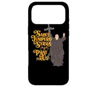 Carcasa para iPhone 17 Pro MAX Estatua de San Junipero Serra Patrona Católica San Vocaciones CA