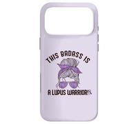 Carcasa para iPhone 17 Pro MAX Este Badass ES UN Lupus Warrior Concienciación Mujer Meme EN LA Espalda