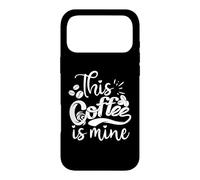 Carcasa para iPhone 17 Pro MAX Este café es mío, Divertido y Lindo Amante del café