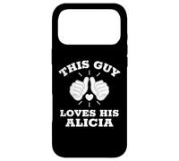 Carcasa para iPhone 17 Pro MAX Este Chico ama a su Alicia