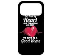 Carcasa para iPhone 17 Pro MAX Este no es mi corazón, Estoy Haciendo Todo lo Posible para darle un Buen hogar