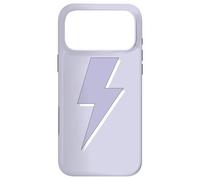 Carcasa para iPhone 17 Pro MAX Estética Pastel Lila Rayo Bolt
