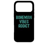 Carcasa para iPhone 17 Pro MAX Estilo artístico Bohemio Adicto a Las Vibraciones