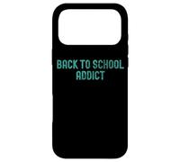 Carcasa para iPhone 17 Pro MAX Estilo Divertido para Adictos al Regreso a Clases