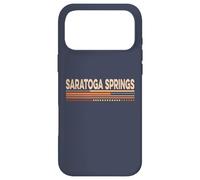 Carcasa para iPhone 17 Pro MAX Estilo Vintage de los años 70 de Saratoga Springs New York