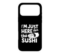 Carcasa para iPhone 17 Pro MAX Estoy aquí para el Sushi Raw Fish Roll Sashimi japonés