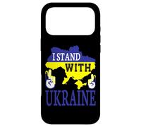 Carcasa para iPhone 17 Pro MAX Estoy con Ucrania - Love Stop War - Ucrania Mapa