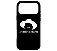 Carcasa para iPhone 17 Pro MAX Estoy en mi Prime -Western Doc Holliday Cowboy Outlaw Bigote