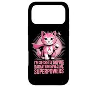Carcasa para iPhone 17 Pro MAX Estoy secretamente Esperando Que la radiación me dé superpoderes Super Cat