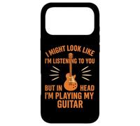 Carcasa para iPhone 17 Pro MAX Estoy Tocando la Guitarra en mi Cabeza Diseño de Cita