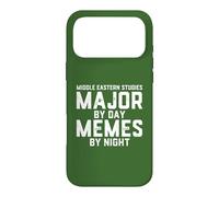 Carcasa para iPhone 17 Pro MAX Estudios del Medio Oriente Major by Day Memes Noche Cercano Oriente