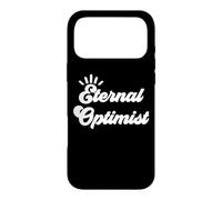 Carcasa para iPhone 17 Pro MAX Eternal Optimist Team Optimistic Sign Inspirational Message