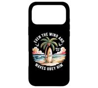 Carcasa para iPhone 17 Pro MAX Even The Wind and The Waves Obey Him Mark 4:41 Christian