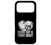 Carcasa para iPhone 17 Pro MAX Every Day Is Fight Night Boxer Deportes Fuerza Gimnasio Boxeo