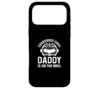 Carcasa para iPhone 17 Pro MAX Everybody Chill Daddy Is On The Grill BBQ Chef Grill