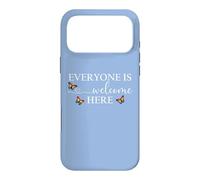Carcasa para iPhone 17 Pro MAX Everyone is Welcome Here Pride Sign,LGBTQ Gay Lesbian LGBT