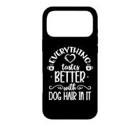 Carcasa para iPhone 17 Pro MAX Everything Tastes Better with Dog Hair in It Coffee Mug Dog