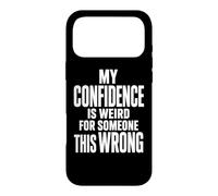 Carcasa para iPhone 17 Pro MAX Extraña Confianza para Alguien con Esta Cita sarcástica equivocada