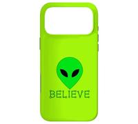 Carcasa para iPhone 17 Pro MAX Extranjero DIVERSO PEQUEÑO Verde Hombre Creer