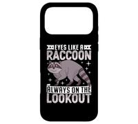 Carcasa para iPhone 17 Pro MAX Eyes Like A Raccoon Always On The Lookout
