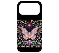Carcasa para iPhone 17 Pro MAX F You Cancer I Made You My B Funny Support Design