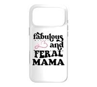 Carcasa para iPhone 17 Pro MAX Fabulous & Feral Mama Just a Feral Mom Somebody's Feral Mama