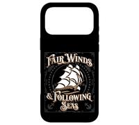 Carcasa para iPhone 17 Pro MAX Fair Winds and Following Seas - Frase Naval temática náutica