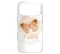 Carcasa para iPhone 17 Pro MAX Faith Bible Verse: Women’s Christian Hebrews 11:1 Quote