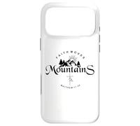 Carcasa para iPhone 17 Pro MAX Faith Moves Mountains Faith Can Move Mountains Matthew 17 20