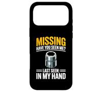 Carcasa para iPhone 17 Pro MAX Faltaba Have You Seen Me, un mecánico de Coches con Enchufe de 10 mm