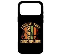 Carcasa para iPhone 17 Pro MAX Familia de Fuentes I Raise Tiny Dinosaurs Chicken Lovers