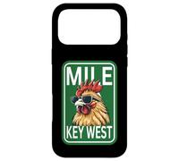Carcasa para iPhone 17 Pro MAX Familia de Fuentes Key West Florida Rooster Chicken Mile Zero Marker
