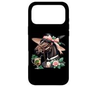 Carcasa para iPhone 17 Pro MAX Fancy Derby Horse with Mint Julep and Roses
