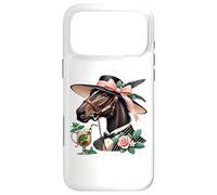 Carcasa para iPhone 17 Pro MAX Fancy Derby Horse with Mint Julep and Roses