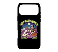 Carcasa para iPhone 17 Pro MAX Fang-Tastic Summer Vampire Beach Drácula Vacaciones de Halloween
