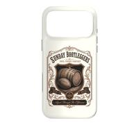 Carcasa para iPhone 17 Pro MAX Fantasía Fútbol Domingo Bootleggers Whisky Etiqueta Estilo