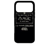 Carcasa para iPhone 17 Pro MAX Fantastic Beasts and Where to Find Them Magic To Work Here