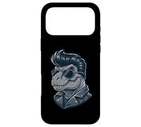 Carcasa para iPhone 17 Pro MAX Fantásticos Tonos de Estilo Rock Roll Retro Tipo Dinosaurio T-Rex