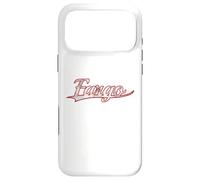 Carcasa para iPhone 17 Pro MAX Fargo North Dakota Midwest Vintage Varsity Distressed