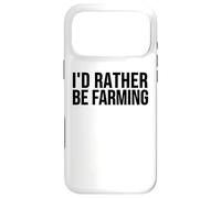 Carcasa para iPhone 17 Pro MAX Farmer Funny - Prefiero ser Agricultor