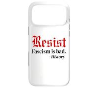 Carcasa para iPhone 17 Pro MAX Fascism is Bad History No Kings America 1776 Pro Democracy