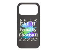 Carcasa para iPhone 17 Pro MAX Fe, Familia, Fútbol, Diversión de otoño Ropa de Mujer Cristiana