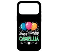 Carcasa para iPhone 17 Pro MAX Feliz cumpleaños Camellia