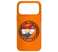 Carcasa para iPhone 17 Pro MAX Feliz Día del Rey Holandés Fiyne Koningsdag Bandera de los Países Bajos
