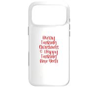 Carcasa para iPhone 17 Pro MAX Feliz Follando Navidad Feliz F En Año Nuevo Scrooge maldiciendo