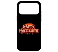 Carcasa para iPhone 17 Pro MAX Feliz Halloween Retro Pintura en Aerosol Graffiti Escritura Regalo