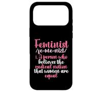 Carcasa para iPhone 17 Pro MAX Feminista cree Que la noción Radical de Las Mujeres es Igual a Feminista