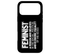 Carcasa para iPhone 17 Pro MAX Feminista Social Política Igualdad Económica Sexos Feminismo